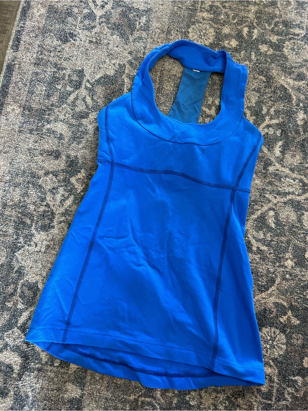 lululemon Women's Bright Blue Racerback Tank Top